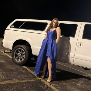 COPY - COPY - EUC Royal Blue Prom Dress